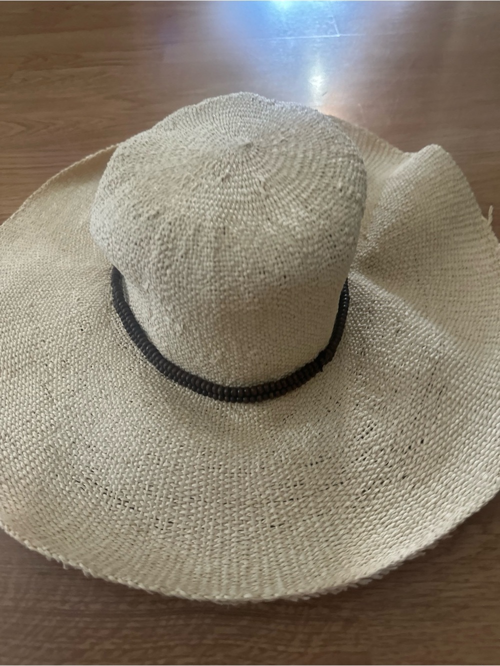 Classic Wide-Brim Straw Sun Hat